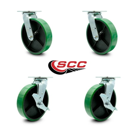 2 Light Swivel Service Caster - 8