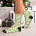 thumbnail image 7 of KLL Daisies Flowers Print Cool Socks Men's Women's Crew Socks Funny Crazy Novelty Stockings, 7 of 7