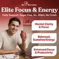 thumbnail image 2 of Eu Natural Elite Caffeine with L-Theanine - Jitter-Free Focused Energy Pills - Nootropic Stack for Smart Cognitive Performance - 120 Soft Capsules, 2 of 7
