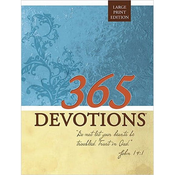 365 Devotions Large Print Edition
