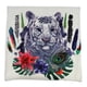 thumbnail image 2 of Funda de cojín decorativa cuadrada Sunnimix 17'' Tigre gris dibujos animados, 2 of 8