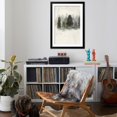 thumbnail image 4 of Art.com Textured Treeline I Art Print by Grace Popp, Black Frame Wall Art, 32" x 44", 4 of 5