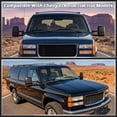 thumbnail image 2 of Spec-D Tuning Manual Extendable Tow Towing Mirrors, Compatible with 1988-1998 Chevy GMC C/K 1500 2500 3500, Left + Right Pair Assembly, 2 of 7