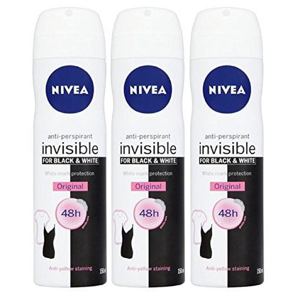 Nivea MEN Invisible Black and White Power Spray, Anti-Perspirant