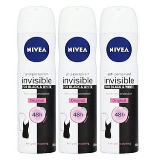 NIVEA Men Black & White Invisible Spray Deodorant, 150ml, Anti