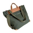 thumbnail image 1 of Large portable bag, large capacity canvas bag, women's retro tote bag, travel bag, 1 of 4