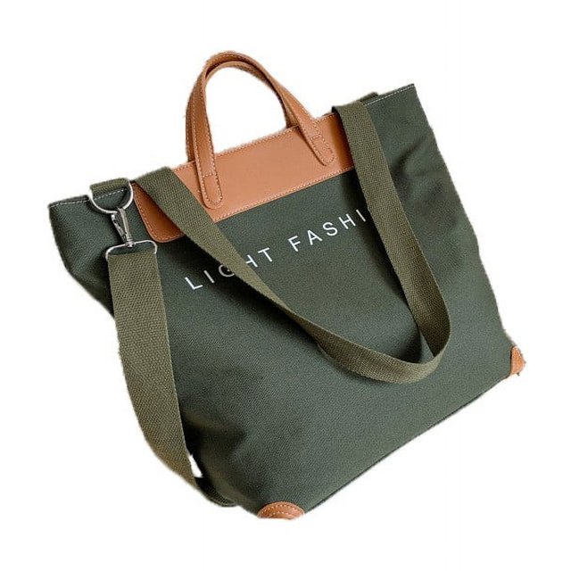 Large portable bag, large capacity canvas bag, women's retro tote bag, travel bag