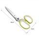 thumbnail image 4 of Stainless Steel Kitchen Scissors Efficient Non-slip Vegetable Scissors for Kitchen Use, 4 of 5