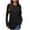 Black B, variant on Enjoytime Women's Shirts Solid Color Turtleneck 3/4 Sleeve Blouse Fall Winter Fashion Business Casual Tops for Women