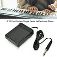 thumbnail image 4 of Piano Sustain Pedal Keyboard Piano Pedal Foot Sustain Pedal,Universal Sustain Pedal,6.35 Foot Sustain Single Pedal Controller For Electronic Keyboard Piano, 4 of 9
