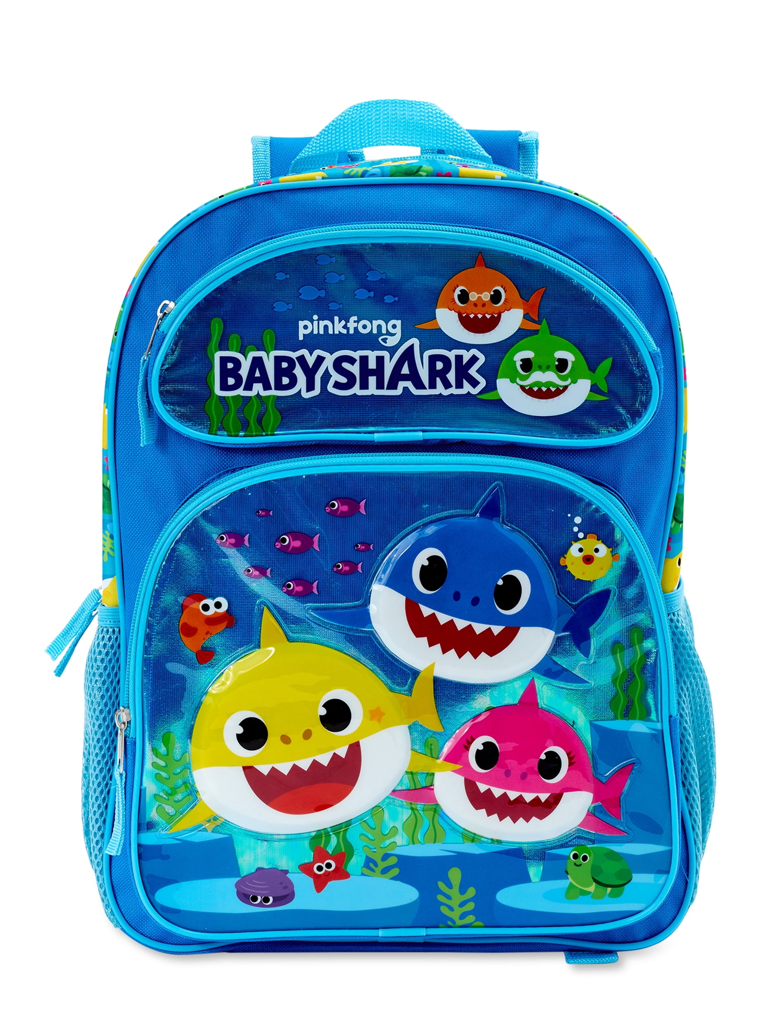 Baby Shark Baby Shark Blue Sea Fun Backpack