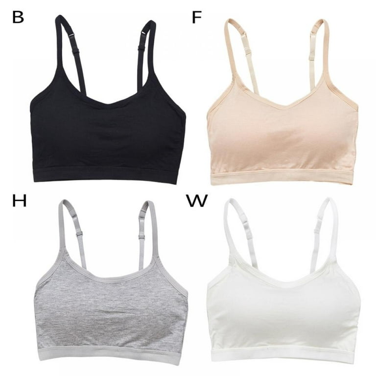 Slopehill Women's Sports Bra Seamless Camisole Bra Modal Pullover Bra Soft  No Underwire Adjustable Shoulder Straps Sweat-wicking and Breathable  Suitable for Women's Daily Sports Yoga 