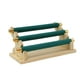 thumbnail image 3 of 2 piezas de 3 niveles tocador gabinete escaparate organizador estante de almacenamiento Verde blanco, 3 of 9