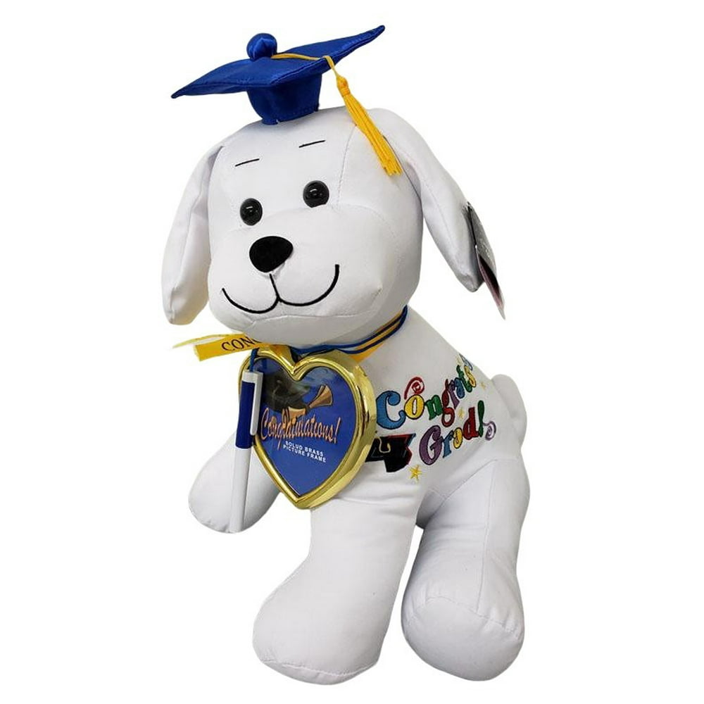 Graduation Autograph Dog With Pen Congrats Grad! Multiple Sitting