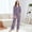 Pattern Of Small Daisies, variant on Women's Pajama Set Multi Size Available Long Sleeve Sleepwear For Ladies Lavender-colored Flowers