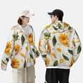 thumbnail image 4 of Lsque Sunny Yellow SunFlower UPF 50+ Lightweight Sun Protection Men's Women's Long Sleeve Shirt, Hoodie Performance -Medium, 4 of 9