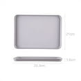 thumbnail image 2 of 1 Pc Rectangular Serving Tray Anti Slip Scratch Resistant Smooth Tray Plate Food Plate For Kitchen Home Decoration Accessories, 2 of 5