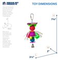 thumbnail image 2 of Juguete para pájaros Prevue Pet Products Preen & Pacify Fancy Dance 62611, 2 of 7
