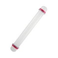 thumbnail image 3 of Dough Roller,9in Non Stick Plastic Rolling Pin Fondant Cake Roller Meticulously Designed, 3 of 8