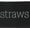 Black (Labeled "Straws"), variant on AuldHome Design Farmhouse Enamelware Straw Holder (White); Rustic Metal Straw Storage Canister