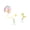2, variant on Rechargeable Dances Cats Exercise Toy Programmable Fluttering Cats Teaser for Mental And Physical Activity