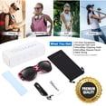 thumbnail image 7 of TINHAO Polarized Sunglasses Over Glasses Women Fit Over Glasses Sunglasses Cat Eye Sunglasses UV Protection Lightweight, 7 of 7