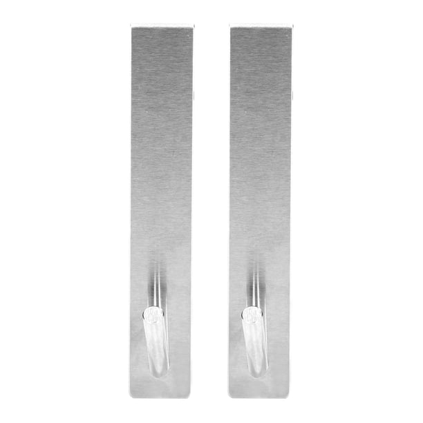 Gancho para puerta de inodoro, 2 piezas Gancho para puerta de ducha Gancho para puerta de ducha de vidrio Gancho para toalla Máxima confiabilidad