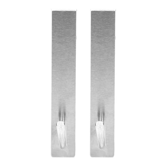 Gancho para puerta de inodoro, 2 piezas Gancho para puerta de ducha Gancho para puerta de ducha de vidrio Gancho para toalla Máxima confiabilidad