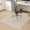 Carpet Mat With Lip, variant on Office Chair Mat,Easy Glide Hard Wood Tile Floor Mats,Chair Mat for Home Office Rolling Chair,Heavy Duty Floor Protector -Anti-Slip-45 x53 Rectangular
