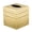 Brushed Gold, variant on Tissue Box Cover Square – Handcrafted Border Embossed Pewter Metal Tissue Holder Box for Bathroom Accessory, Aesthetic Decorative Facial Napkin Cube for Modern Home Decor