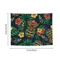 thumbnail image 6 of Kdxio Tropical Tribe Mask Wall Hanging Tapestries Banner For Bedroom College Dorm Home Living Room Party Decor 29X37 In, 6 of 8