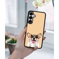 thumbnail image 5 of WIRESTER Shockproof Soft Rubber Cover Case for Samsung Galaxy S25 6.2" 2025, Black Tan Pembroke Welsh Corgi Dog On Sunset Background, 5 of 5
