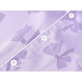 thumbnail image 3 of Topgal Little & Big Girls Soft Jacquard Satin Pajamas Coat Style Button-up Short Sleeves Kid Jammie Silky Bow Sleepwear Size 10, 3 of 7