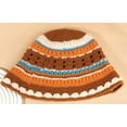 thumbnail image 6 of YooGuoGuo Women Fashion Crochet Bucket Hat Cute Knit Fisherman Caps for Outdoor Fall Spring Striped Beanies Cloche Hats, 6 of 8