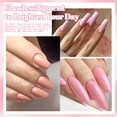 thumbnail image 6 of VOKY 6PCS Gel Nail Polish Set, Soak Off UV/LED Nail Gel Kit, Classic Nude Red Pink White Yellow Colors, 7ml/Bottle, Long Lasting 2-3 Weeks, Salon-Quality Manicure for Home DIY, 6 of 6