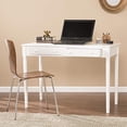 thumbnail image 4 of SEI Furniture Janice 2-Drawer Slim Profile Writing Desk, Crisp White, 4 of 5