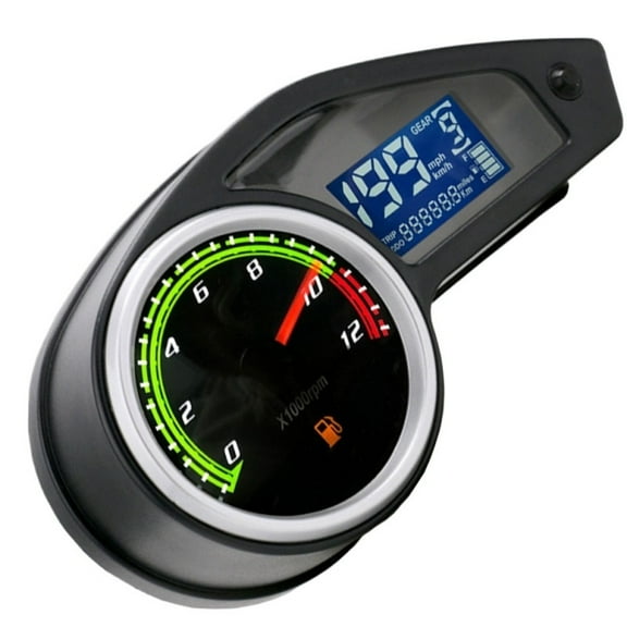 Universal Motorcycle Speedometer Digital Dash For Honda/Kawasaki/Suzuki