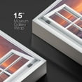thumbnail image 4 of wall26 Canvas Print Wall Art Window View Neon Sunset Ocean Beach Tropical Island Wilderness Nature Photography Realism Scenic Landscape Colorful Multicolor for Living Room, Bedroom, Office - 16", 4 of 5