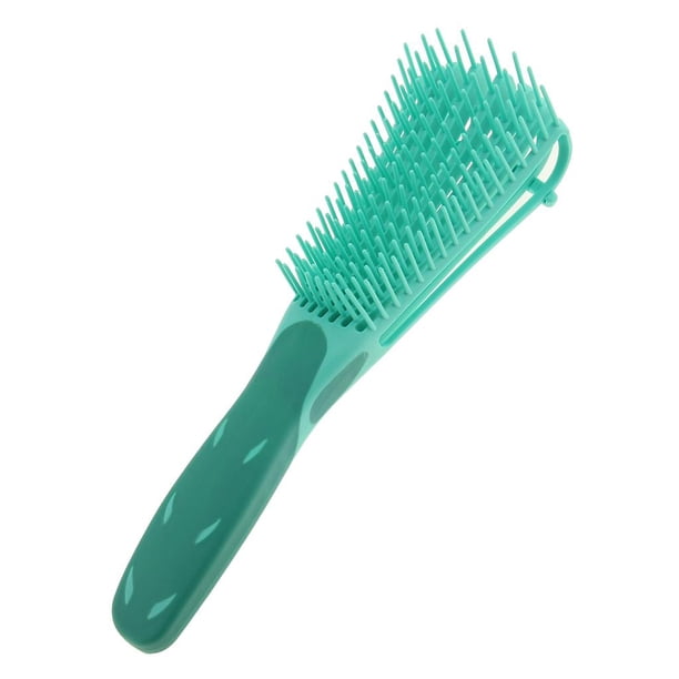 Cepillo Para El Cabello, Salón De Peluquería Antiestática Cepillo De Peinado Para Doméstico Cepillo De Para Cabello Y Desenvol Verde Salvador Peine de peinado de salón