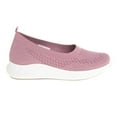 thumbnail image 2 of Sail Ladies Comfort Casual Flats Knit Shoes, Pink      , 9, 2 of 7