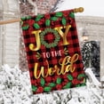 thumbnail image 3 of Briarwood Lane Christmas Double Sided House Flag 40x28 For Outdoor Joy To the World For Christmas House Flag, 3 of 3