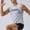 White, variant on Men's Tank Tops Seamless Running Ultra Lightweight Marathon Singlets Breathable Race Vests Quick Dry Sleeveless Shirt