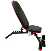 BalanceFrom Heavy Duty Adjustable and Foldable Utility Weight Bench, Lite, 800-Pound Capacity