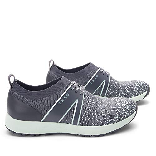 Women\'s Alegria by PG Lite TRAQ Qool Sz 7(37) Sneaker Mint Gray Knit Women main image 3