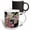 Multicolor, variant on 3drose, Pink and White Palaenopsis Orchids, 11oz Two-tone Green Mug