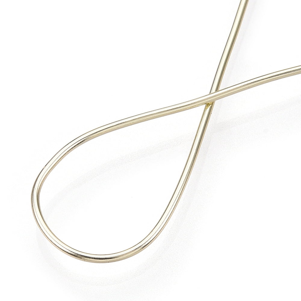 Anodized Aluminum Wire Bendable Metal Craft Wire Flexible Craft Wire for Beading Jewelry Craft Making Light Gold 20 Gauge 0.8mm 300m/500g(984.2 Feet/500g)