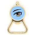 thumbnail image 1 of Pupila delica ojos blancos Botellas de cerveza, abrelatas de acero inoxidable., 1 of 3