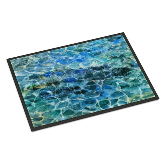 Eel Under water Doormat 18x27
