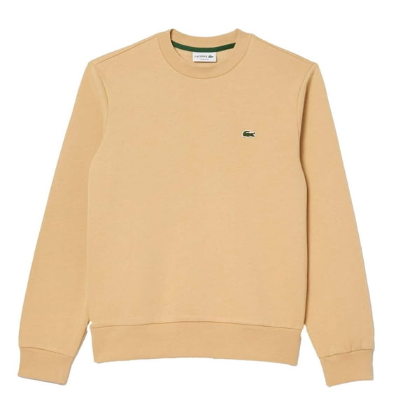 Lacoste Mens Fleece Crew Neck Sweatshirt