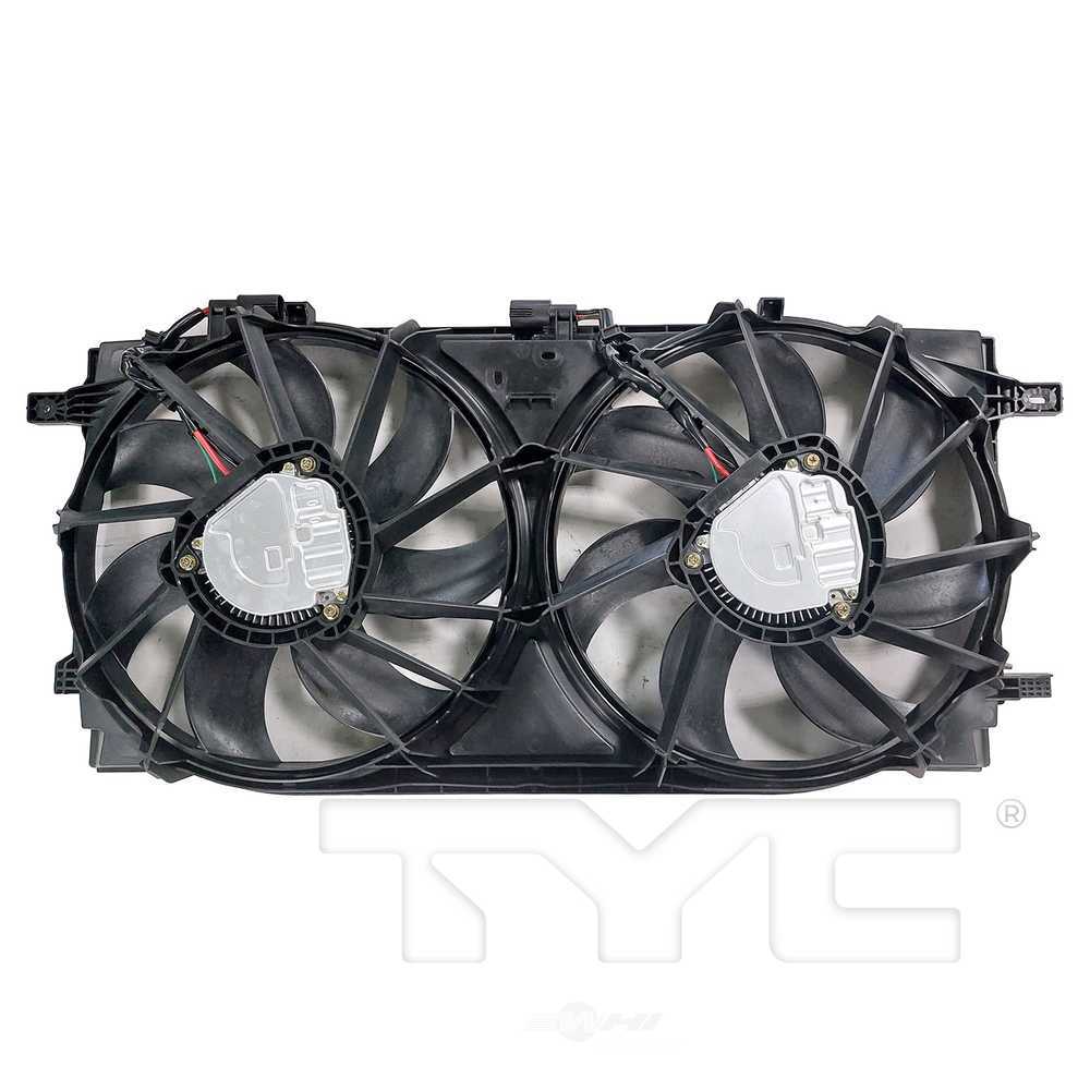 TYC 625130 Dual Radiator And Condenser Fan Assembly